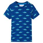 Tricou pentru copii, albastru închis, 116 GartenMobel Dekor