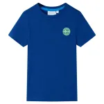 Tricou pentru copii, albastru închis, 140 GartenMobel Dekor