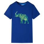 Tricou pentru copii, albastru închis, 92 GartenMobel Dekor