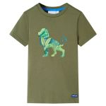 Tricou pentru copii, kaki, 140 GartenMobel Dekor