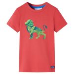 Tricou pentru copii, roșu, 128 GartenMobel Dekor
