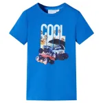 Tricou pentru copii, albastru, 104 GartenMobel Dekor