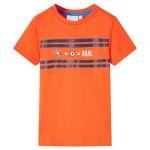 Tricou pentru copii, portocaliu închis, 116 GartenMobel Dekor