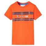 Tricou pentru copii, portocaliu închis, 140 GartenMobel Dekor