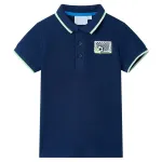 Tricou polo pentru copii, bleumarin, 116 GartenMobel Dekor