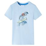 Tricou pentru copii, albastru deschis, 104 GartenMobel Dekor