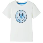 Tricou pentru copii, ecru, 116 GartenMobel Dekor