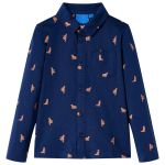 Cămașă pentru copii cu, bleumarin, 116 GartenMobel Dekor