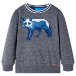 Bluzon pentru copii, bleumarin melanj, 92 GartenMobel Dekor