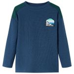 Bluzon pentru copii striat, bleumarin, 104 GartenMobel Dekor