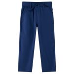 Pantaloni pentru copii cu șnur, bleumarin, 140 GartenMobel Dekor