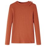 Tricou pentru copii cu mâneci lungi, coniac, 104 GartenMobel Dekor