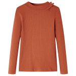 Tricou pentru copii cu mâneci lungi, coniac, 92 GartenMobel Dekor