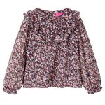 Cămașă de copii cu mâneci lungi, roz închis, 128 GartenMobel Dekor