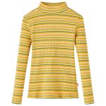 Tricou de copii cu mâneci lungi, ocru, 128 GartenMobel Dekor