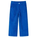 Pantaloni pentru copii, velur, albastru cobalt 104 GartenMobel Dekor