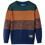 Pulover pentru copii tricotat, multicolor, 104 GartenMobel Dekor