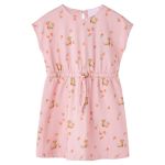 Rochie copii cu șnur, portocaliu deschis, 140 GartenMobel Dekor