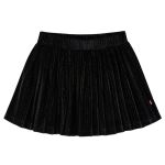Fusta plisată pentru copii cu lurex, negru, 128 GartenMobel Dekor