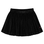 Fusta plisată pentru copii cu lurex, negru, 92 GartenMobel Dekor