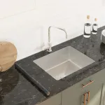 Autocolant pentru mobilier, negru marmură, 90x500 cm, PVC GartenMobel Dekor