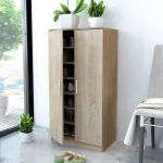 Pantofar cu 7 rafturi, culoarea stejarului GartenMobel Dekor