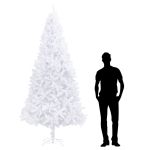 Brad de Crăciun artificial, alb, 300 cm  GartenMobel Dekor