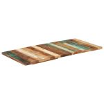 Blat masă dreptunghiular 60x120cm, 25-27mm, lemn masiv reciclat GartenMobel Dekor