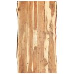 Blat de masă, 118x(50-60)x3,8 cm, lemn masiv de acacia GartenMobel Dekor
