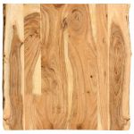 Blat de masă, 58x(50-60)x2,5 cm, lemn masiv de acacia GartenMobel Dekor