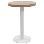 Masă de bistro, maro deschis, 60 cm, MDF GartenMobel Dekor