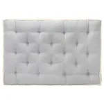 Pernă pentru canapea din paleți, gri, 120 x 80 x 10 cm GartenMobel Dekor