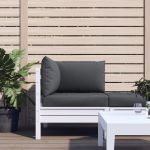 Perne canapea din paleți, 3 buc., antracit, țesătură Oxford GartenMobel Dekor