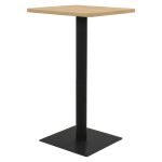 Masă de bistro, culoarea stejarului, 70x70x107 cm GartenMobel Dekor