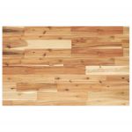 Blat de baie finisaj cu ulei, 100x50x2 cm, lemn masiv de acacia GartenMobel Dekor