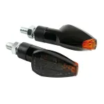 Lampi semnalizare directie mers Tuareg LED 12V 2buc - Negru Garage AutoRide