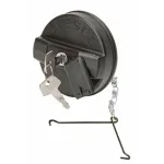 Buson rezervor camion din plastic negru cu cheie Kamar - Ø 60mm Garage AutoRide