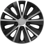 Set capace roti auto Cridem Rapide SB 4buc - Argintiu/Negru - 16'' Garage AutoRide