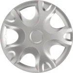 Capace roti auto Real 4buc - Argintiu - 14'' Garage AutoRide