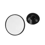 Oglinda interioara panoramica rotunda cu ventuza Ø 80mm Garage AutoRide