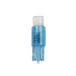 Bec tip LED 12V iluminat bord soclu pl. T5 W2x46d 5buc - Albast Garage AutoRide
