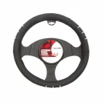 Manson volan Elegance - Ø 37-39cm - Negru/Crom Garage AutoRide