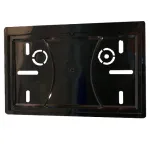Suport numar inmatriculare moto 245x16cm 1buc - Negru Garage AutoRide