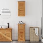 Set de mobilier pentru baie 2 pcs Marou și Marou miere GartenMobel Dekor