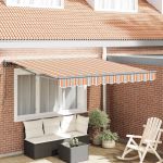 Cortina Retractabilă Manual Albastru Marin 300x250 cm GartenMobel Dekor