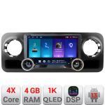 Navigatie Mercedes Sprinter 2018- Edotec  4+64 10.5 inch Incell 1K android Wifi 5Ghz gps internet Kit-sprinter CarStore Technology