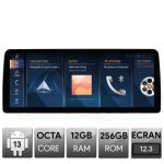 Navigatie dedicata Edotec BMW Seria 1 F20 masini cu EVO Android ecran 12.3" 2K Qled 12+256 Qualcomm 668 4G BT CarStore Technology