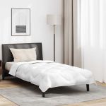 Perna cu duvet de vară Altele 2 pcs Alb 155 x 220 cm Microfibră GartenMobel Dekor