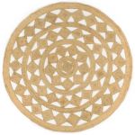 Covor manual din iută împletită, 180 cm GartenMobel Dekor