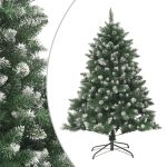 Brad de Crăciun artificial cu suport, 150 cm, PVC GartenMobel Dekor